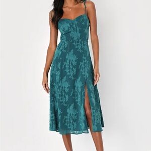 Lulus Emerald Green Dress